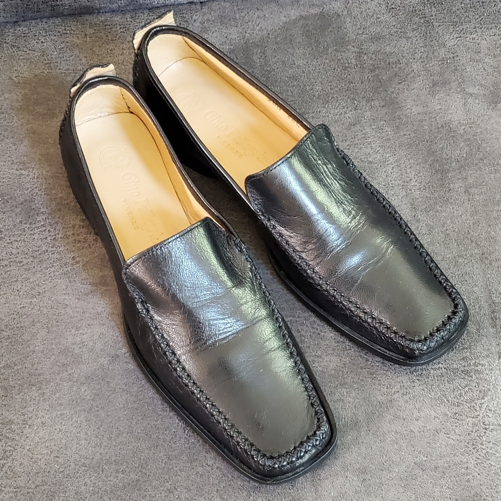 Soft leather loafers